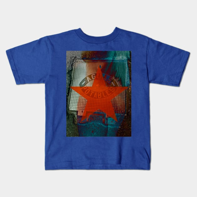 COLADERA / MANHOLE 4 Kids T-Shirt by FREESA